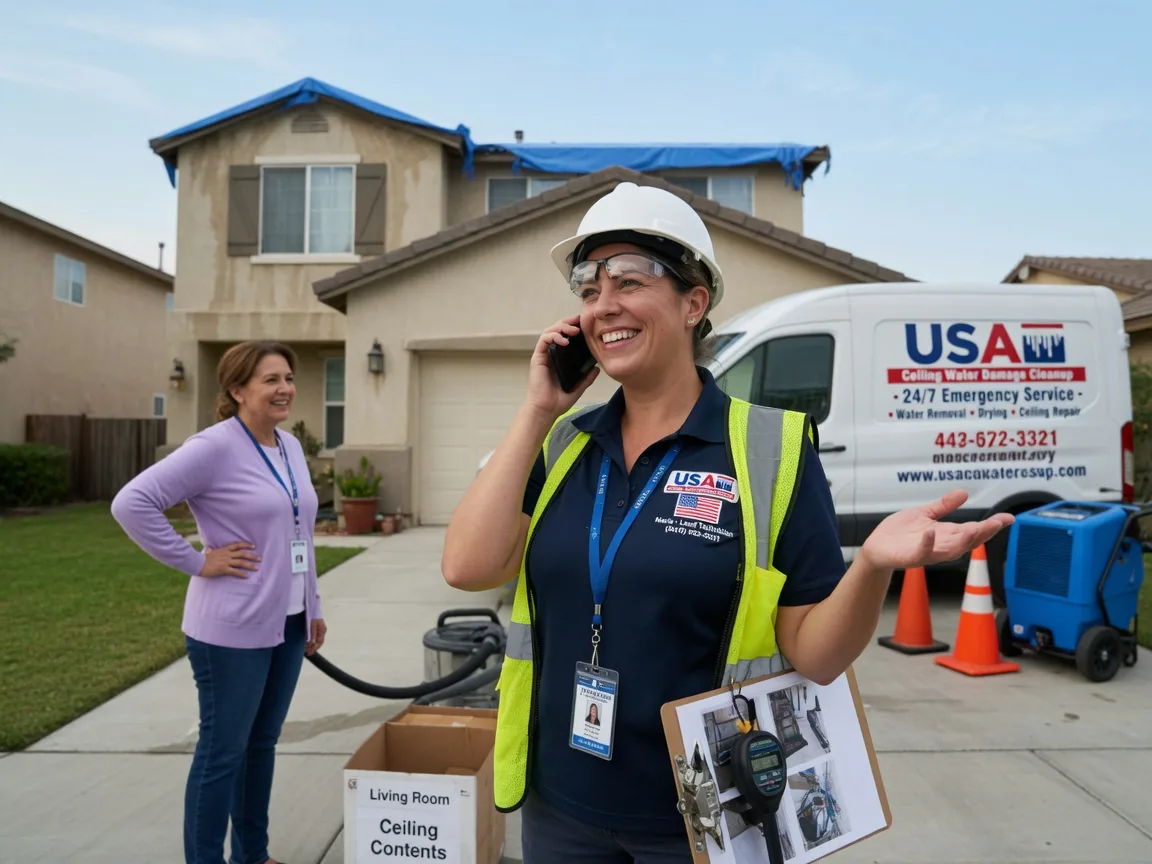 Ceiling Water Damage Restoration Eros, LA FAQs